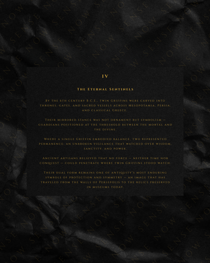 IV - The Eternal Sentinels