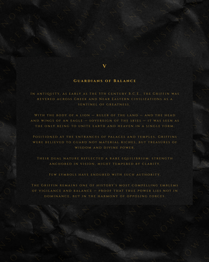 V - Guardians of Balance